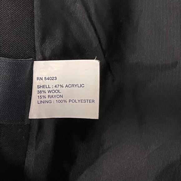 Gap Fits Small Black White Tweed Skirt Academia Career Flare School Preppy Y2K - Picture 7 of 11